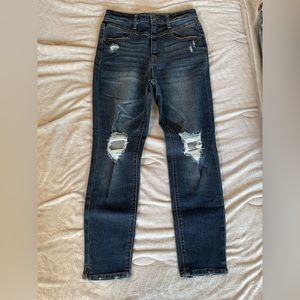 Old Navy Ripped Knee Skinny Jeans